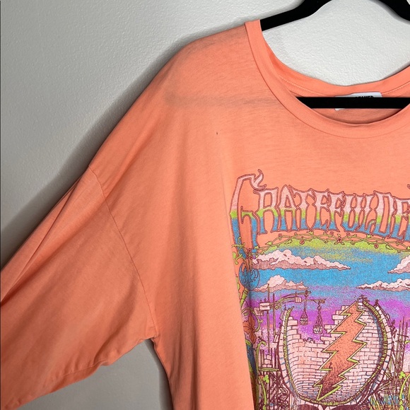 DAYDREAMER The Grateful Dead Merch Long Sleeve Tee in Coral size Large - Picture 4 of 13